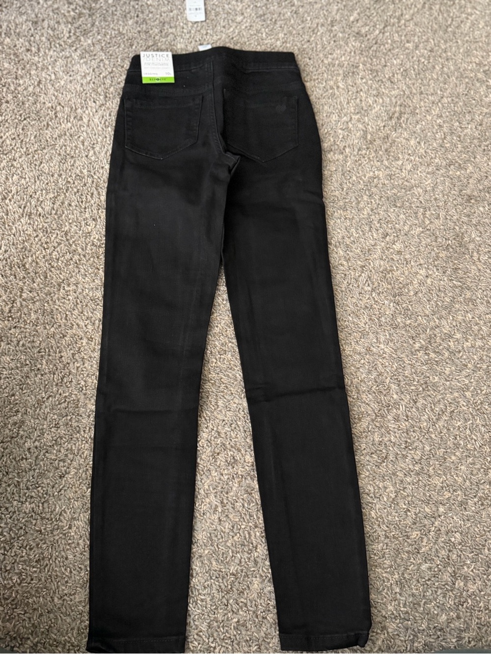 Justice Girls Black Skinny leggings